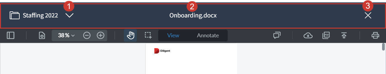 Bild der Überschriftennummern 1 bis 3