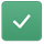 botón verde con marca de verificación